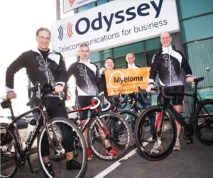 Mike Odysseas and team gearing up for Myeloma uk